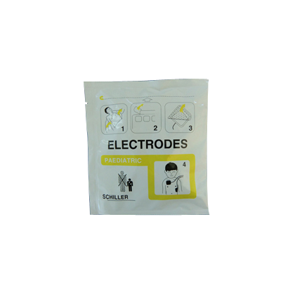 Electrodes enfants pour défibrillateur Schiller Easyport (la paire)