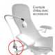 Support de fixation de lampe ∅16mm pour divan ou fauteuil d'examen Promotal
