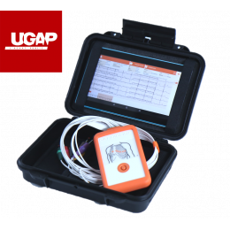 Electrocardiographe ECG Cardioline Touchecg HD+ Bluetooth (12 pistes) pour Android avec tablette 7"