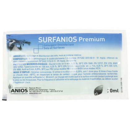 Détergent Anios Surfanios Premium
