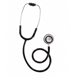 Stéthoscope de Cardiologie Inox + PVC Professionnel Stéthoscope