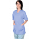 Veste unisexe en coton/polyester Gima (bleu clair)
