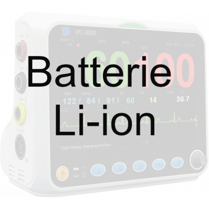 Batterie Li-ion pour moniteur Gima PC-3000