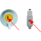 Etiquettes de couleur pour identification des électrodes et câbles Strässle