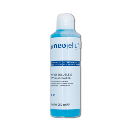 Gel échographie bleu non stérile NeoJelly - 250 ml ou 5 L