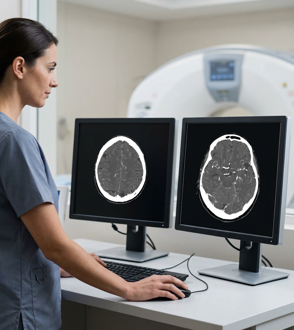 Fantôme tête et cou Erler Zimmer pour tomodensitométrie, radiographie et radiothérapie