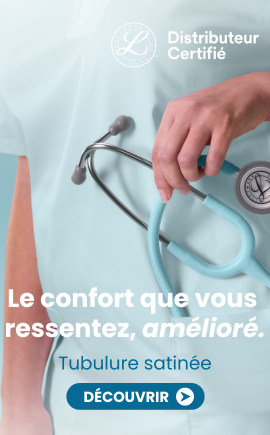 Nouvelles tubulures satin Littmann